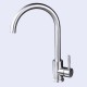 304 stainless steel single hole kitchen sink faucets mixer cold and hot water mixer sink taps